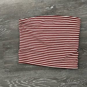 Brandy Melville Striped Tube Top